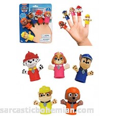 Nickelodeon Paw Patrol FINGER PUPPETS Bath Time is Fun With These Playful Finger Puppet Characters! B07CZ9TDB1